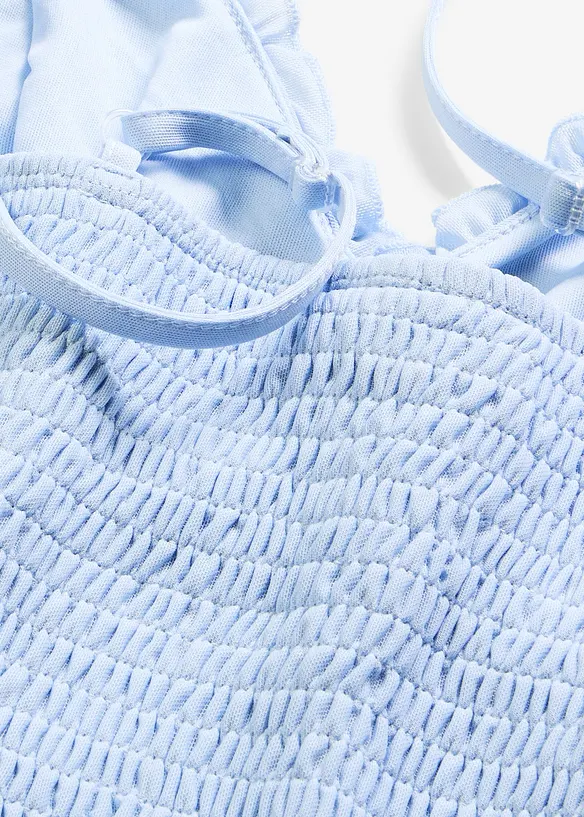 Jerseykjole i fin mesh, bonprix