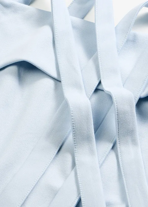 Jumpsuit med knytestropper, bonprix