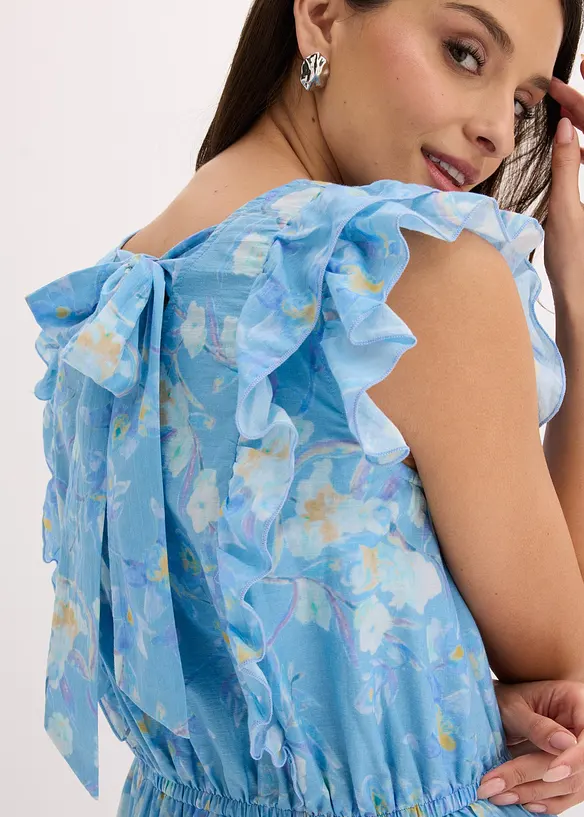 Maxikjole i 100% bomull, bonprix