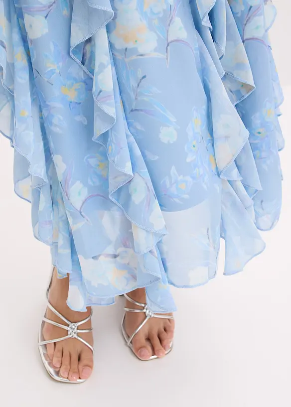 Maxiskj&oslash;rt av lett chiffon, bonprix