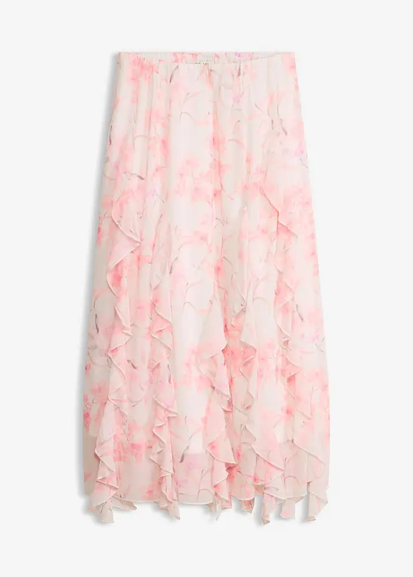 Maxiskj&oslash;rt av lett chiffon, bonprix
