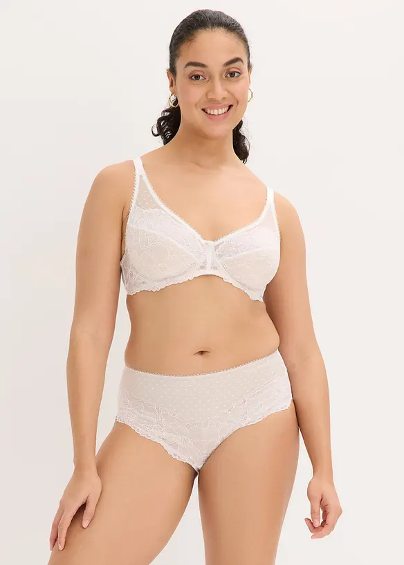 Maxitruse med raffinert blonde, bonprix