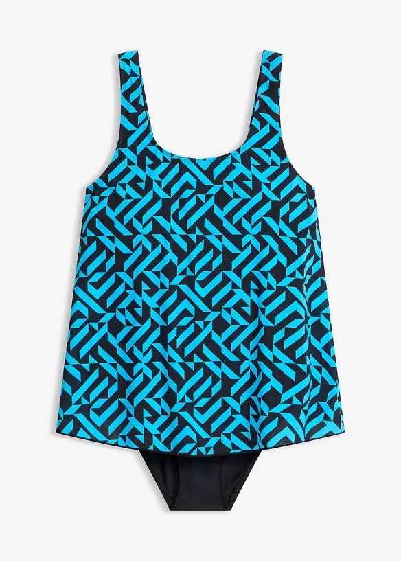 Badedrakt i tankini look, bonprix