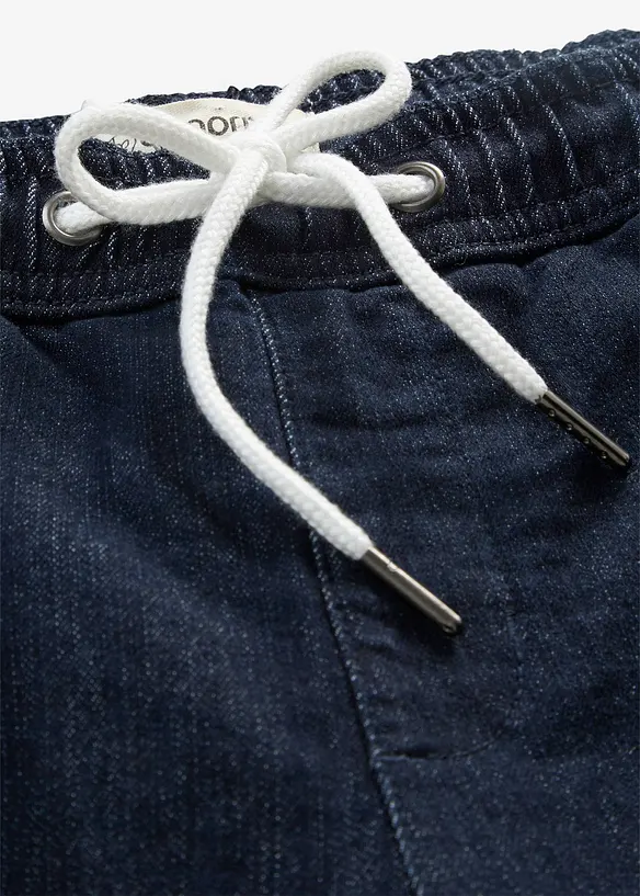 Wide Leg-jeans Mid Waist, Stretch, bonprix