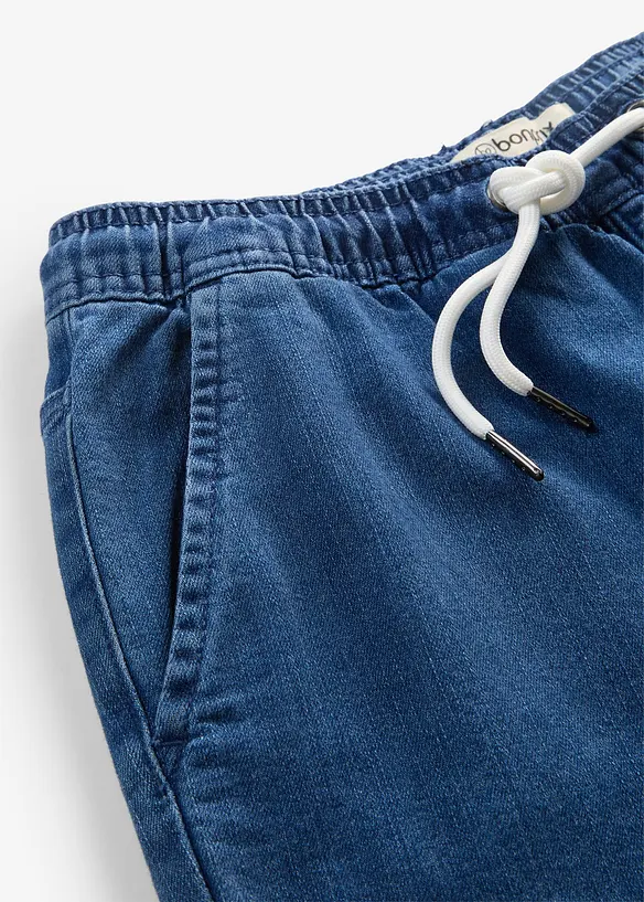 Wide Leg-jeans Mid Waist, Stretch, bonprix