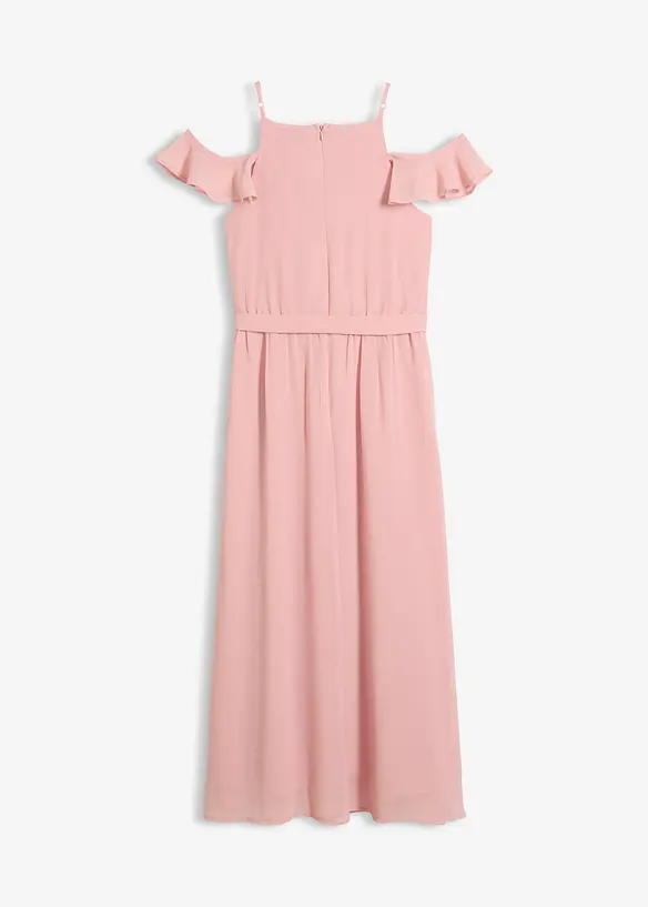 Utsvingt chiffonkjole, bonprix