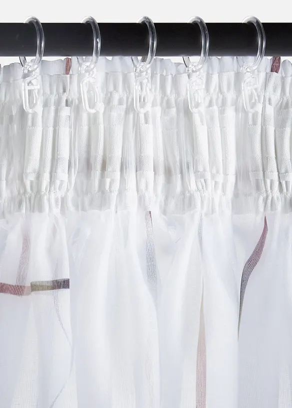 Gardin med trykk (1-pack), bonprix