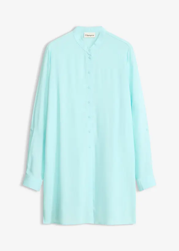 Lang viskosebluse, bonprix