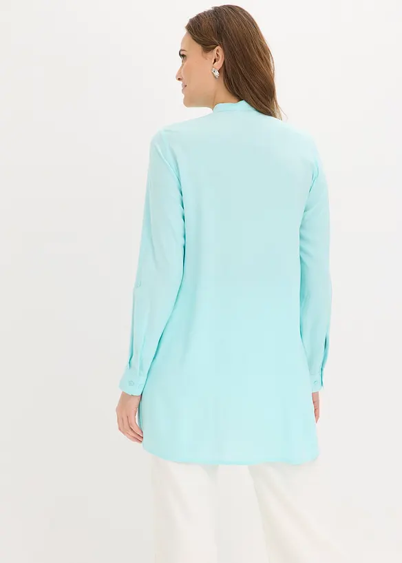 Lang viskosebluse, bonprix