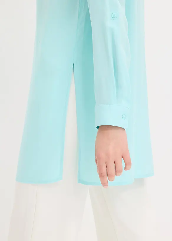 Lang viskosebluse, bonprix