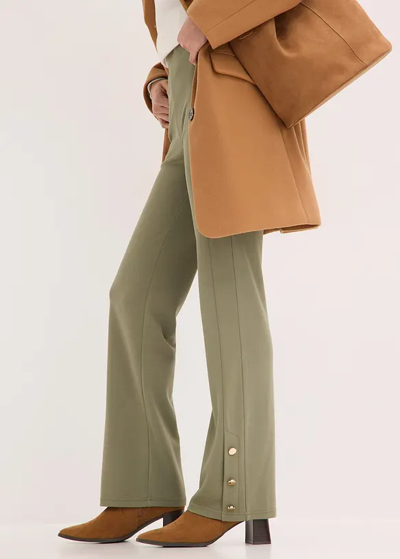 Trikotbukse i Punto di Roma-materiale, bonprix