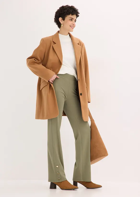 Trikotbukse i Punto di Roma-materiale, bonprix