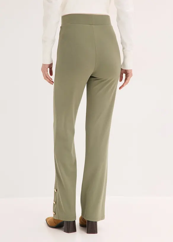 Trikotbukse i Punto di Roma-materiale, bonprix