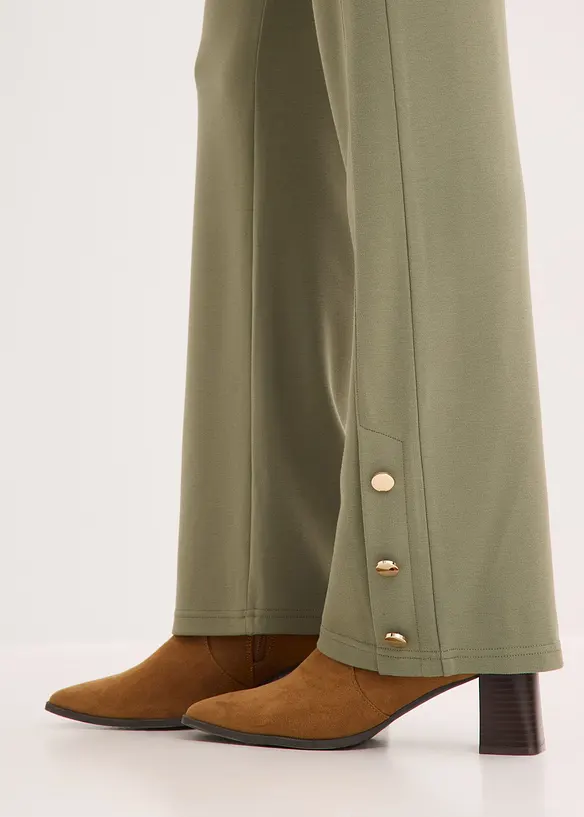 Trikotbukse i Punto di Roma-materiale, bonprix