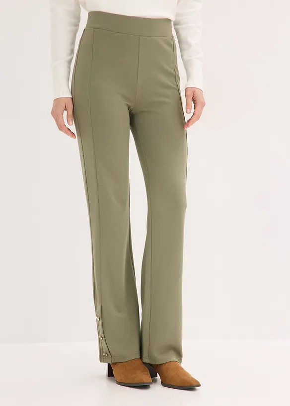 Trikotbukse i Punto di Roma-materiale, bonprix