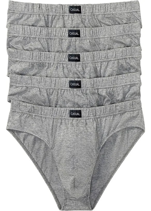 Maxitruse i bomull (5-pack), bonprix