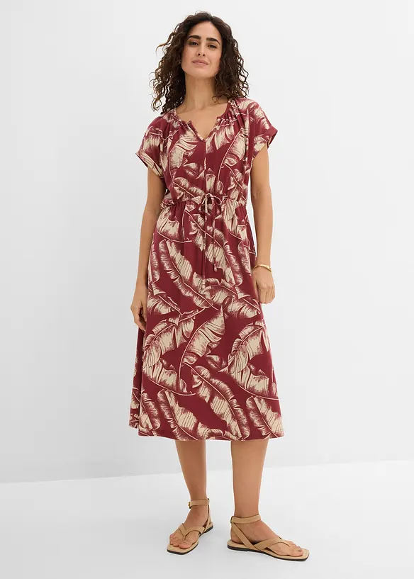 Jerseykjole i lett viskosemiks, bonprix