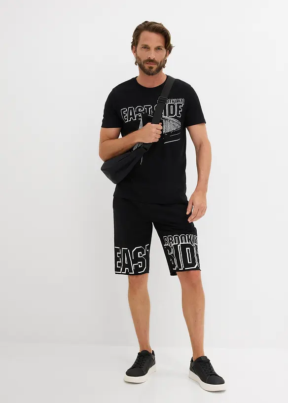 T-skjorte i 100% &oslash;kologisk bomull, Slim Fit, bonprix