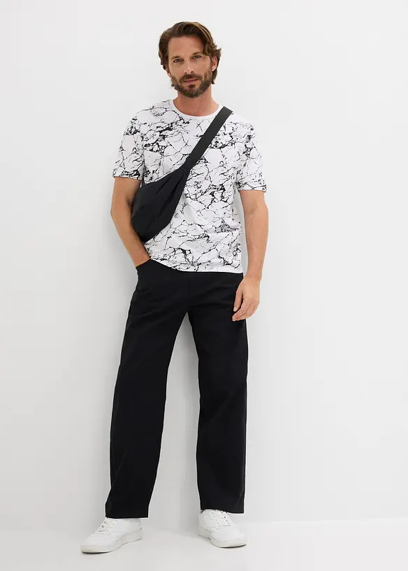 T-skjorte i 100% &oslash;kologisk bomull, bonprix