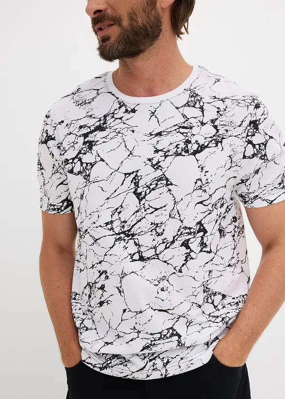 T-skjorte i 100% &oslash;kologisk bomull, bonprix