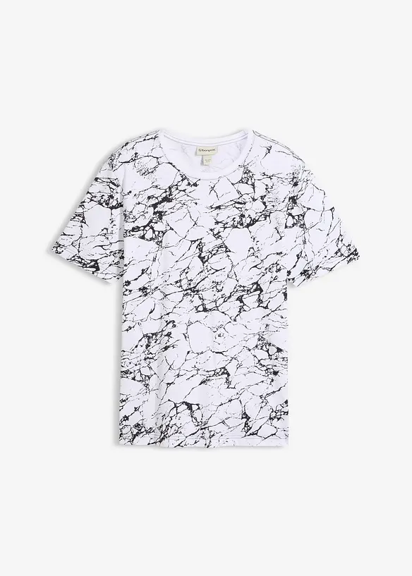 T-skjorte i 100% &oslash;kologisk bomull, bonprix