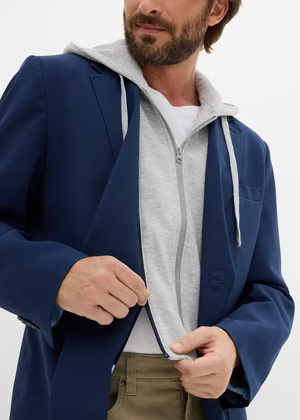 2-i-1-blazer med uttagbar hetteinnfelling, bonprix