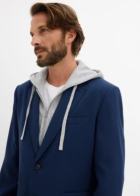 2-i-1-blazer med uttagbar hetteinnfelling, bonprix