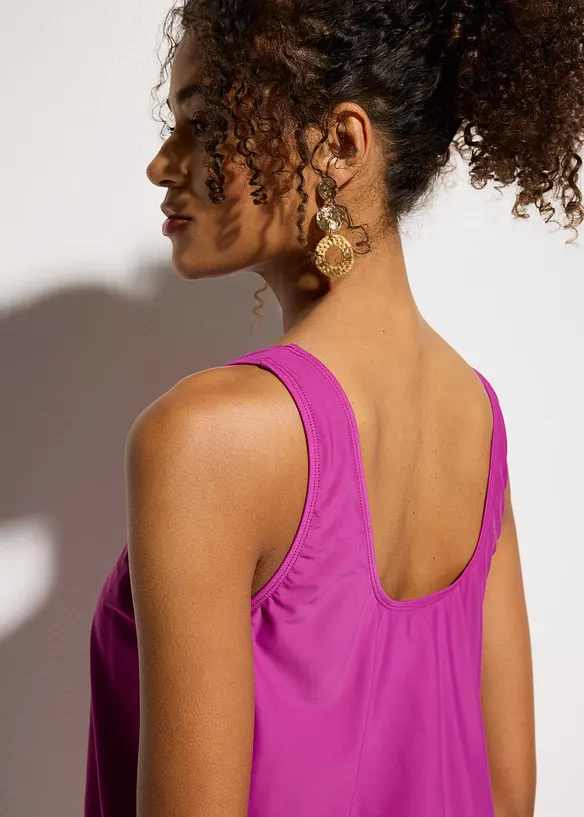 Oversized tankini-topp i ballongmodell, bonprix