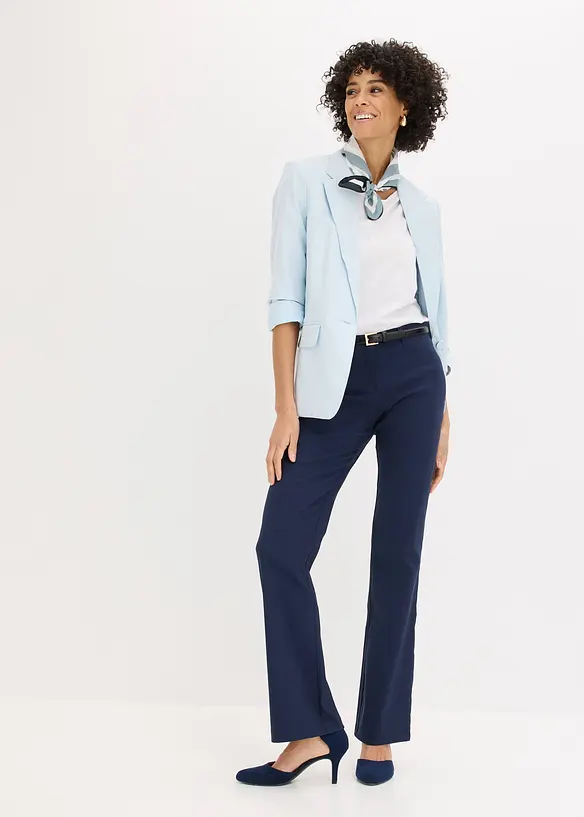 Bukse med stretch, Bootcut, bonprix