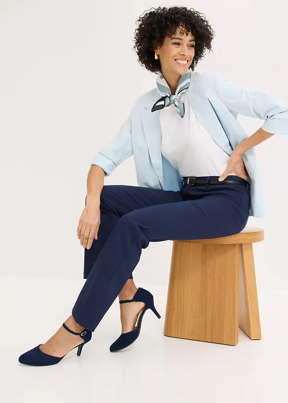 Bukse med stretch, Bootcut, bonprix