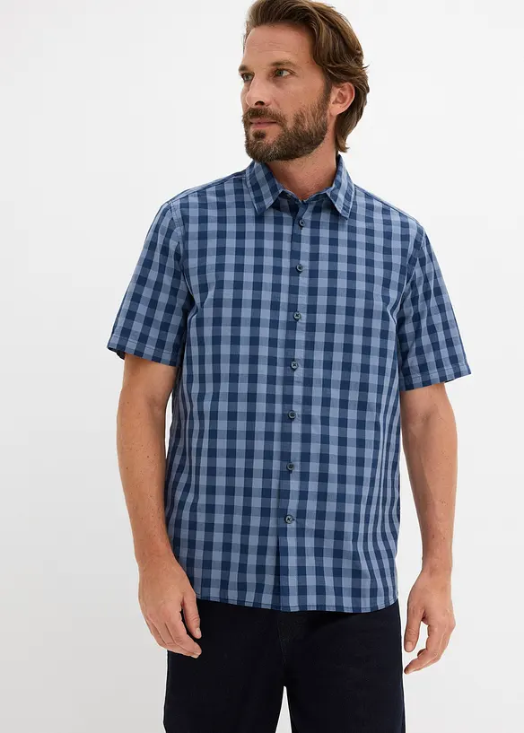 Kortermet skjorte i 100% bomull, bonprix