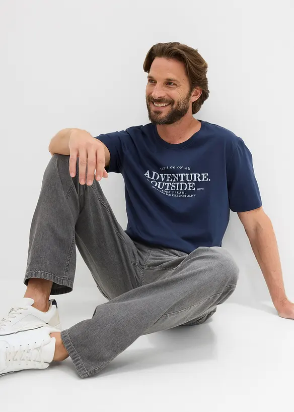 T-skjorte i 100% bomull, bonprix