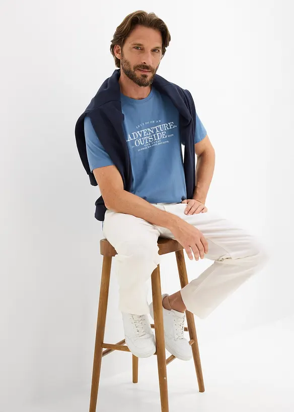 T-skjorte i 100% bomull, bonprix