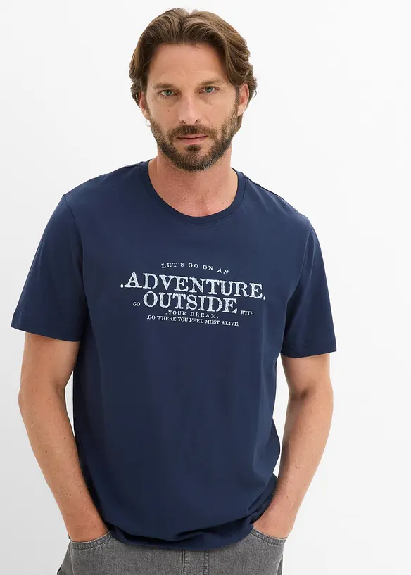 T-skjorte i 100% bomull, bonprix