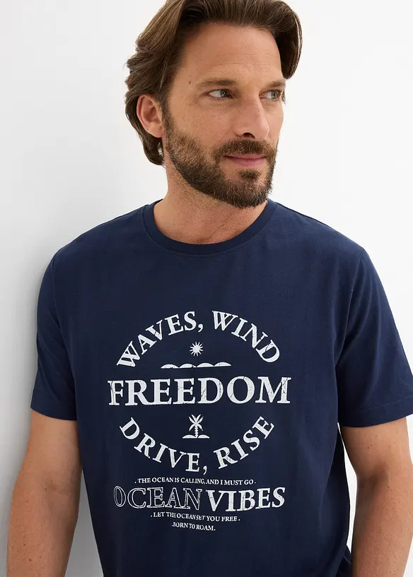 T-skjorte i 100% bomull, bonprix