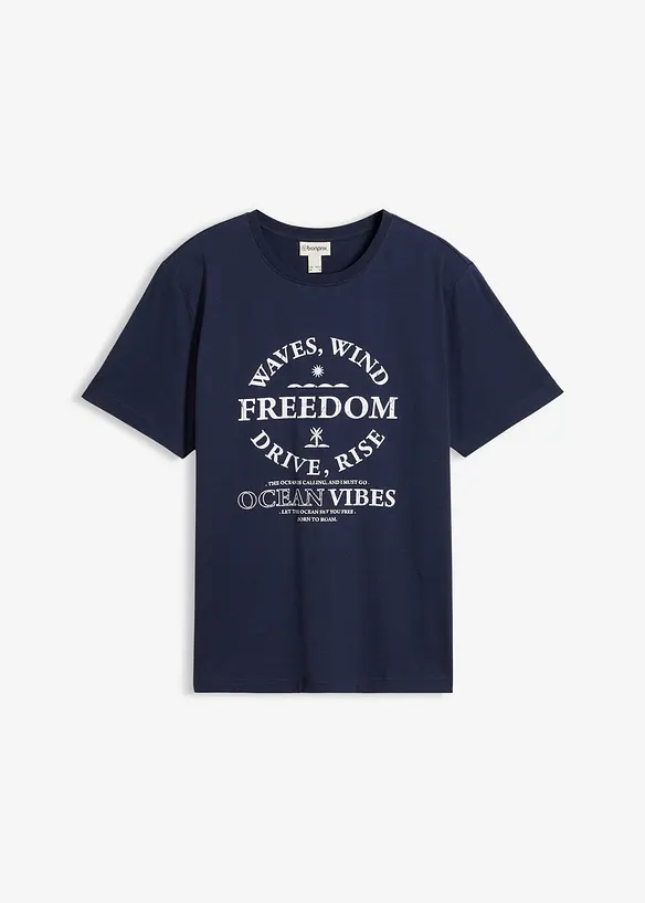 T-skjorte i 100% bomull, bonprix