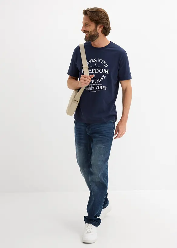 T-skjorte i 100% bomull, bonprix