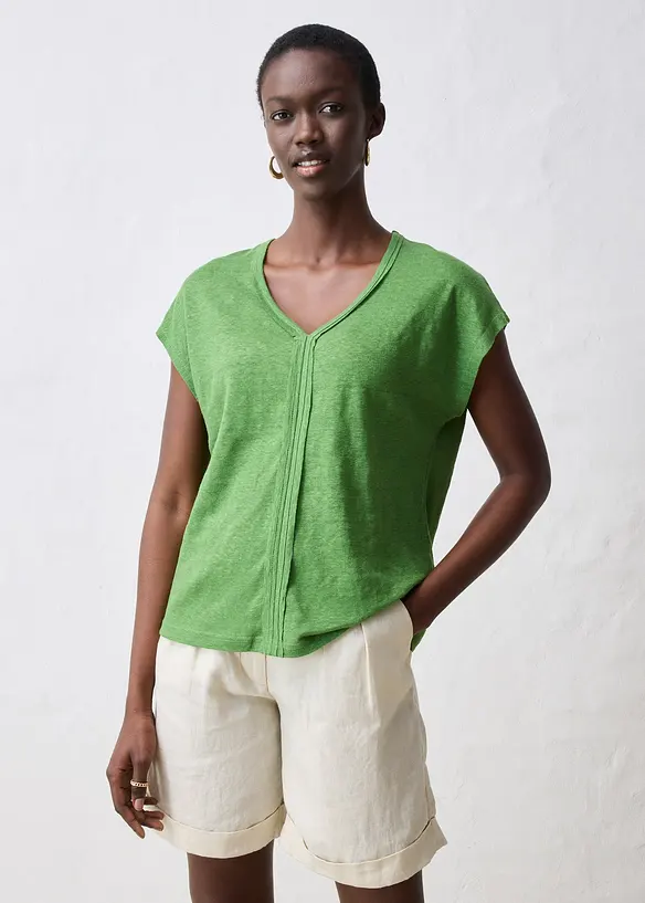 Topp i 100% lin, bonprix