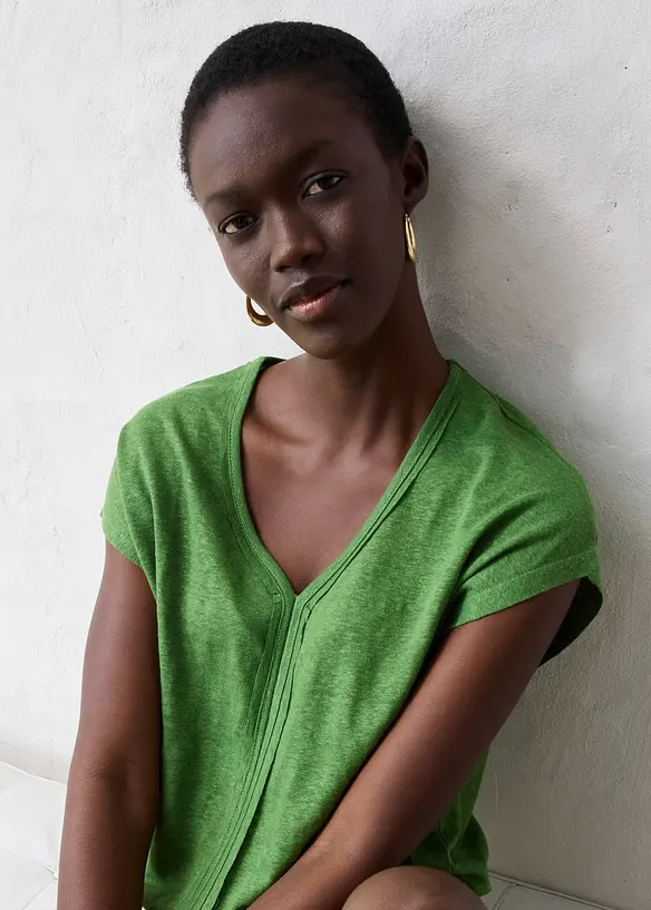 Topp i 100% lin, bonprix