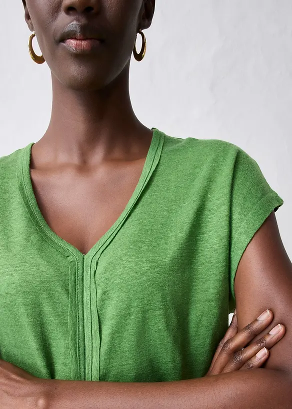 Topp i 100% lin, bonprix