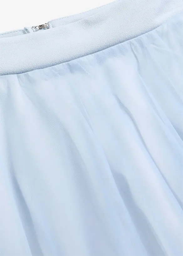 Maxiskj&oslash;rt i fin tyll, bonprix