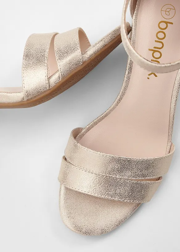 Sandaler med blokkh&aelig;l, bonprix