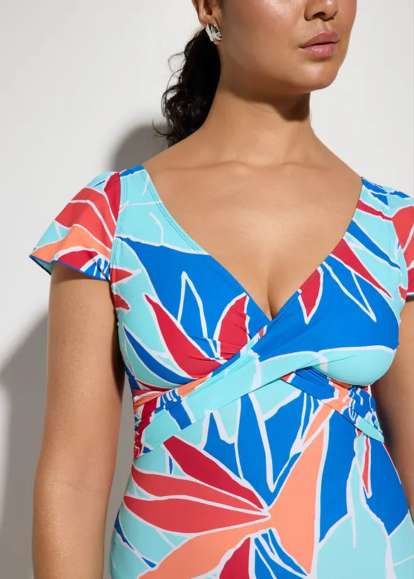 Light shape badedrakt i omslagsstil, bonprix