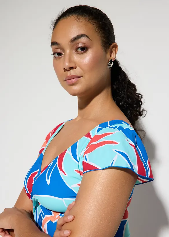 Light shape badedrakt i omslagsstil, bonprix