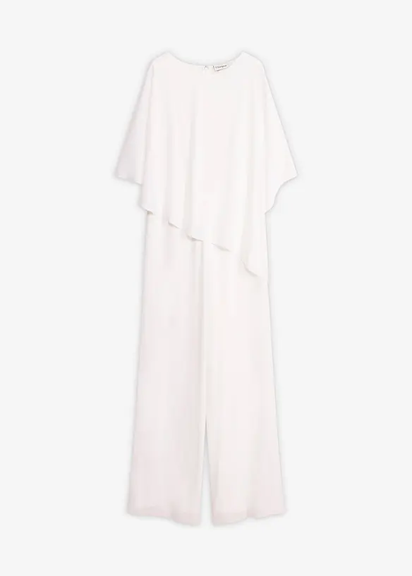 Jumpsuit av fin chiffon, bonprix