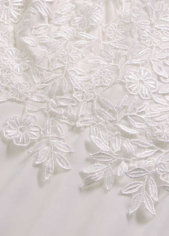 Brudekjole med blonder, bonprix