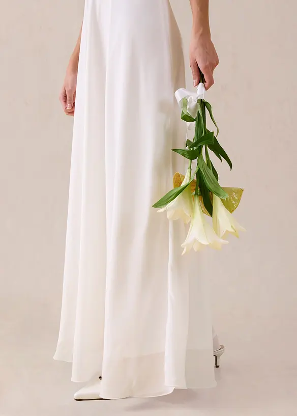 Brudekjole med blonder, bonprix