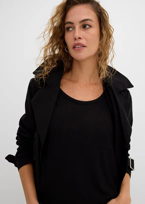 Topp i myk viskosemiks, bonprix