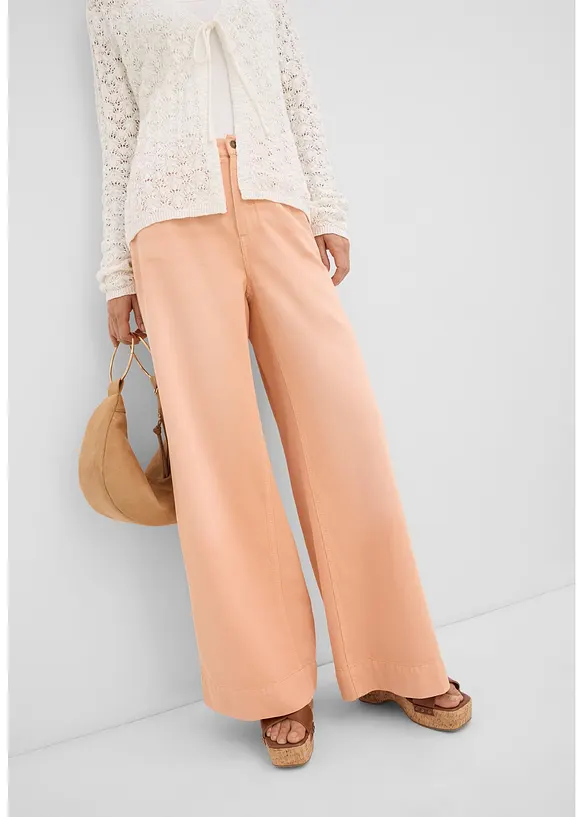 Wide Leg-jeans High Waist, bonprix