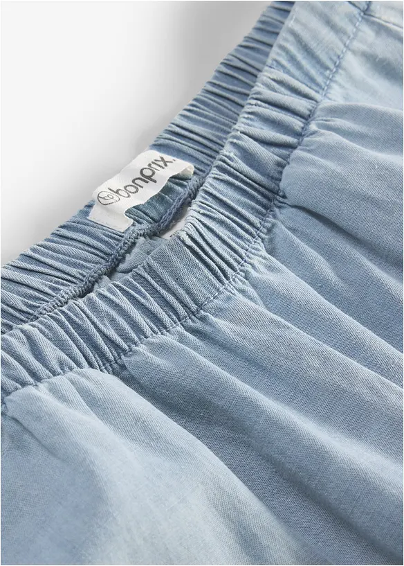 Haremsbukse av lett linmiks, bonprix